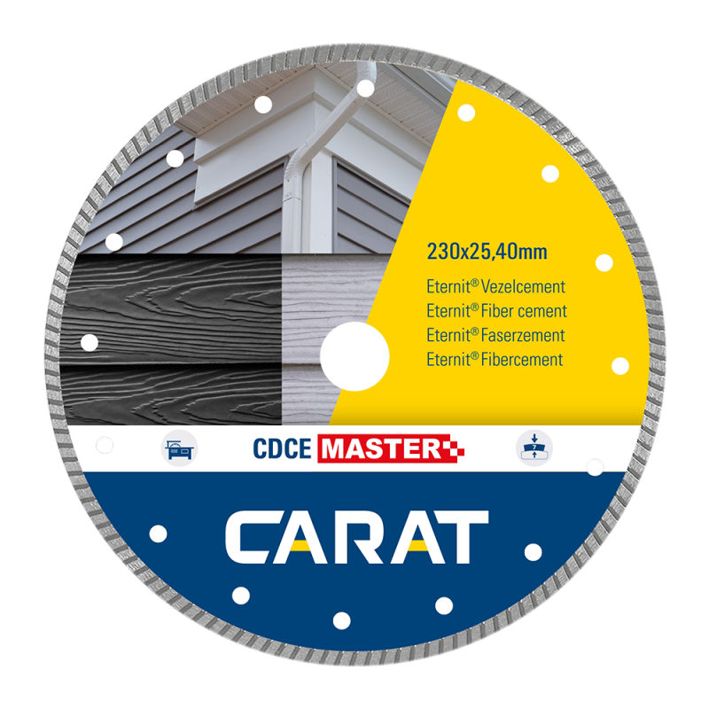 Carat Diamantzaag Eternit Ø125x22.23 mm - CDCE Master