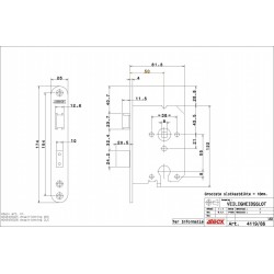 4TECX D+N SLOT 4119 afmetingen