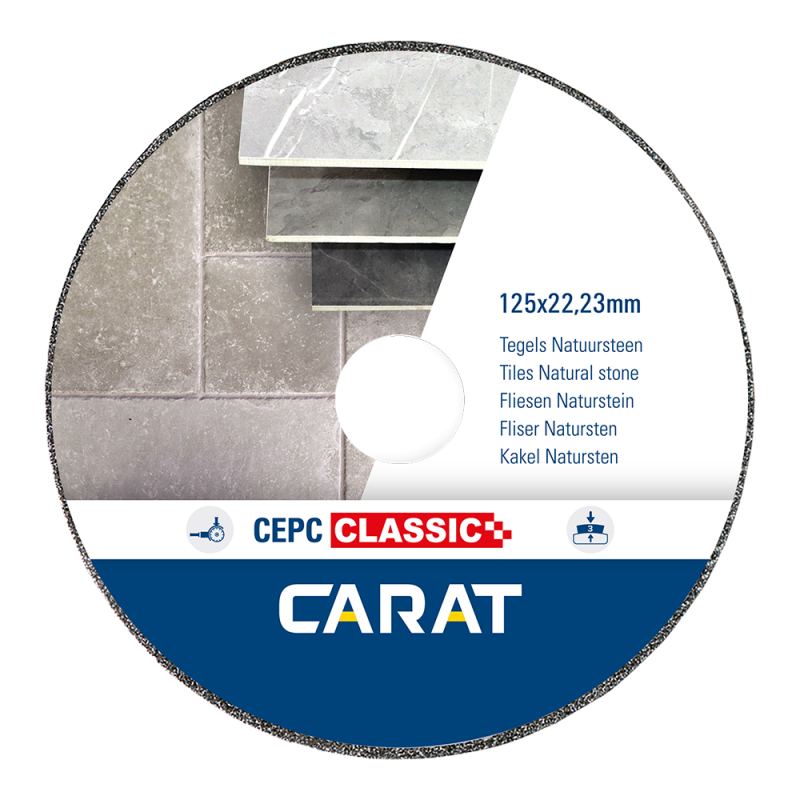 Carat Galvano Ø125x22.23 mm - CEPC Classic