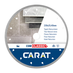 Carat Diamantzaag Tegels Ø125x22.23mm - CSM Classic