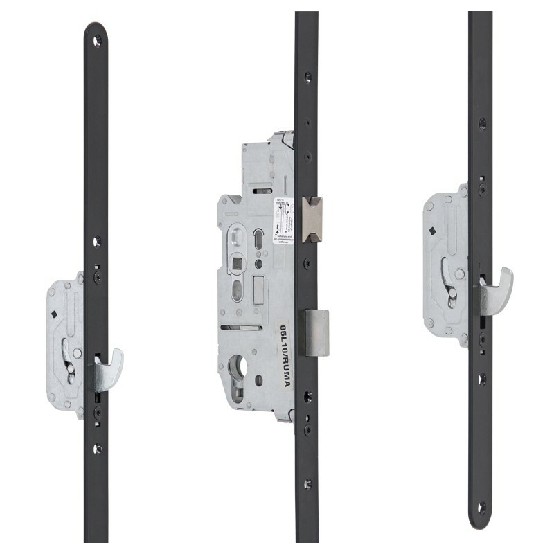 HMB Meerpuntssluiting 500310Z - Cilinderbediend - DM 55 - PC 72 - 1950mm - D1/2/3/4 - SKG *** HMB Meerpuntssluiting 500310Z - Cilinderbediend - DM 55 - PC 72 - 1950mm - D1/2/3/4 - SKG ***