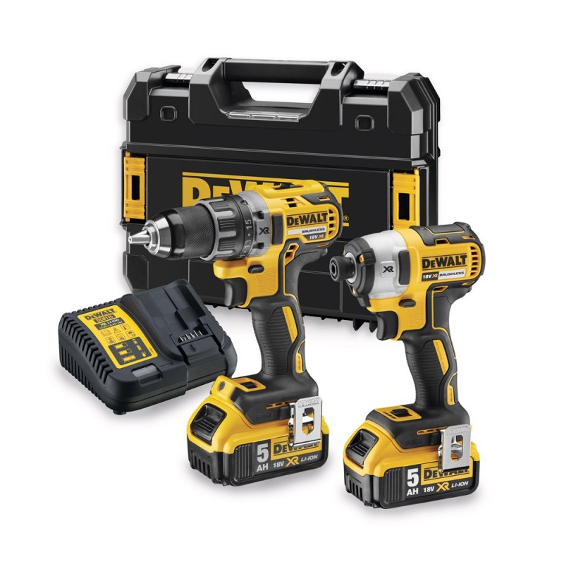 DeWALT Accu Combiset DCK268P2T - 18V 5.0Ah Li-Ion - in TSTAK