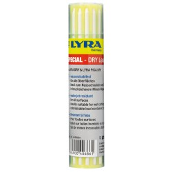 Lyra Dry Stift Watervast - Wit - 12 stuks