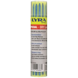 Lyra Dry Stift Watervast - Blauw - 12 stuks