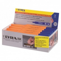 Lyra Diepgatstift Ink Blauw