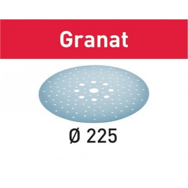 Festool Schuurschijf Granat 128 - 225mm - K180 - 25 stuks