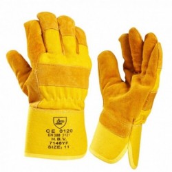 Handschoen Rund Super 7146Yf - Geel - Mfoam