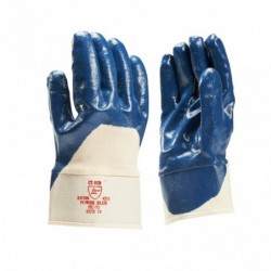 Handschoen HC73 NBR Maat XL (10) - Blue - Ventilerend - Canvas