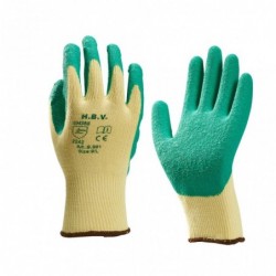 Handschoen Type 9991 XL Latex - Groen - model - Showa