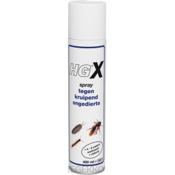 Hgx Spray Tegen Kruipend - Ongedierte 400ml