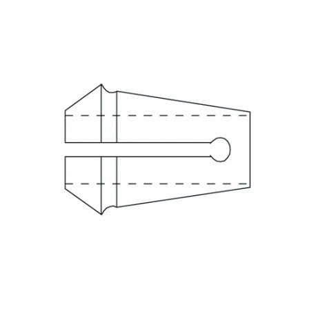 Spantang 521 8mm V ELU MOF 177