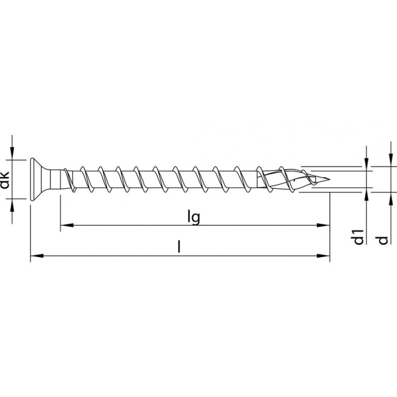 Heco Topix+ Spaanplaatschroef Kl Kop Pk3x16 - Pozidrive1 - Verzinkt - 200 stuks