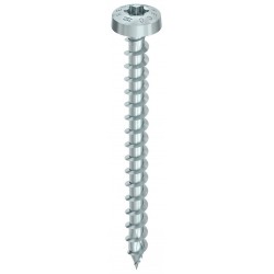 Heco Topix+ Spaanplaatschroef Cilinderkop 4x40 voldraad Torx20 - Verzinkt - 500 stuks