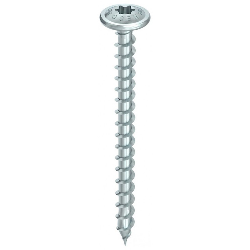 Heco Topix+ Tellerkopschroef 6x60Vd Torx30 - Verzinkt - 100 stuks