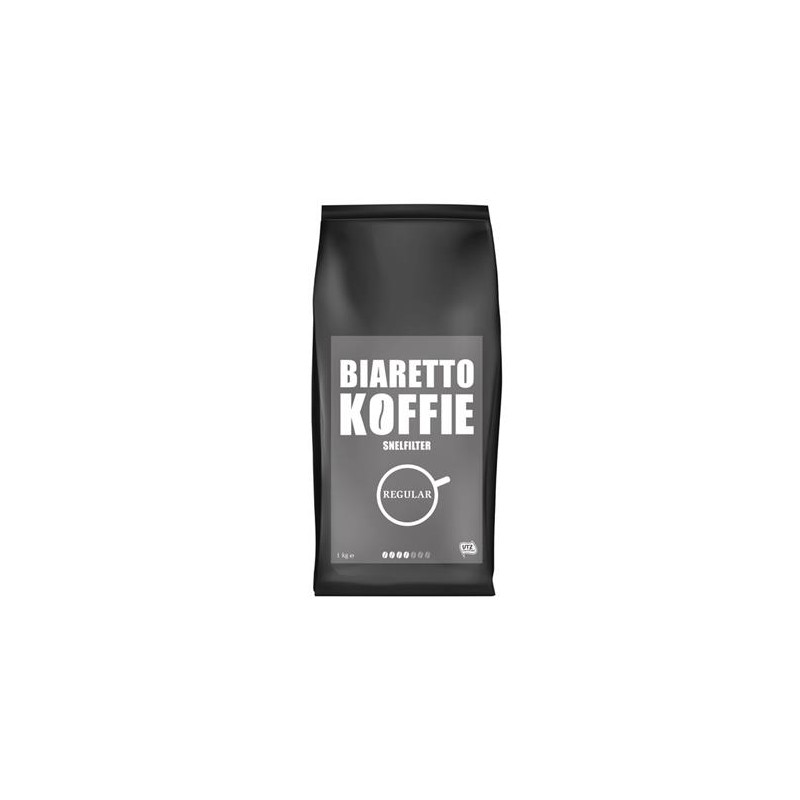 Biaretto Koffie Regular Snelfilter - 1000 gram