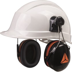 Deltaplus Gehoorkap voor op Helm - Zwart - 30 dB