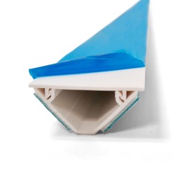CANALIT Zelfklevende Leidingkoker Driehoek - 3 Meter - Wit