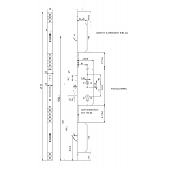 Nemef Meerpuntssluiting 4926 - Krukbediend - DM 55 - PC 72 -  2170mm - D1/2/3/4 - SKG***