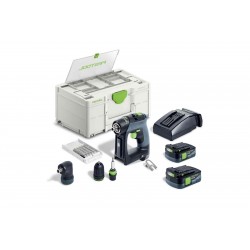 Festool Accuschroefboormachine CXS 12 2.5-Plus Set