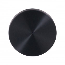 Blinde ronde rozet 53x6,5mm - PVD antraciet