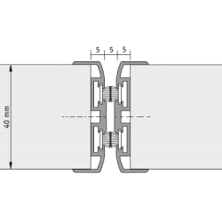 Pendelnaald 3110 Dd40 240Cm Tbv 1! Deur