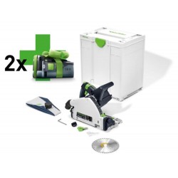 FESTOOL Accu Invalzaagmachine TSC55KEB BASIC - Met 2x18LI5,0 Accu's