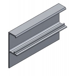 Henderson Klikkap F134N/2000 - Aluminium - 2 Meter