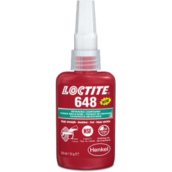 Loctite lijm 648 temp bestendig 50ml