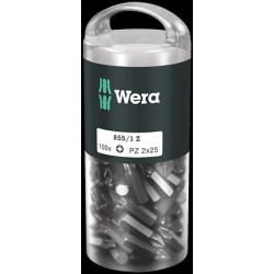 Wera 855/1 Z Diy Bits Pozidriv - Pz 2x25mm - 100 Stuks