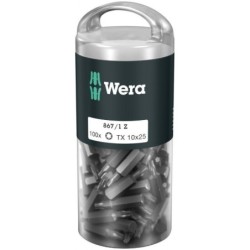 Wera 867/1 Torx Bits Diy - TX 10x25mm - 100 Stuks