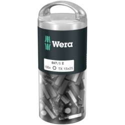 Wera 867/1 Torx Bits Diy - TX 15X25mm - 100 Stuks