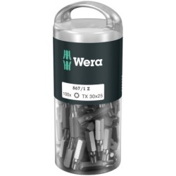 Wera 867/1 Torx Bits Diy - TX 30x25mm - 100 Stuks