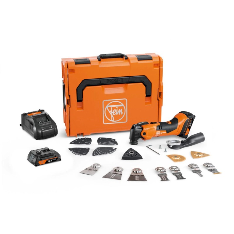 Fein Multimaster AMM500 Plus Top - Inclusief 2X 18V 2.0 Ah Accu Fein Multimaster AMM500 Plus Top - Inclusief 2X 18V 2.0 Ah Accu