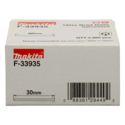 Makita Brad 30mm 1.3X1.6mm - Gegalvaniseerd - 2000 Stuks
