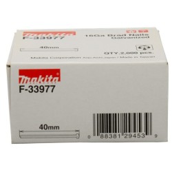 Makita Brad 40mm 1.3X1.6mm - Gegalvaniseerd - 2000 Stuks