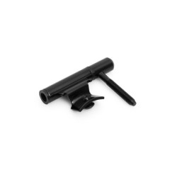 Dx Inboorpaumelle Hpl 14Mm Zwart Gelakt Stalen Inmetselkozijn
