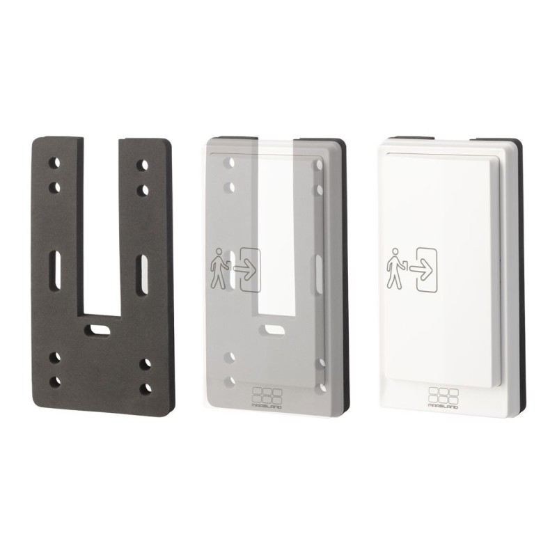 Maasland 004-Els25P2 Vuplplaat Voor Kabelgoot P25 - Set 2 Stuks