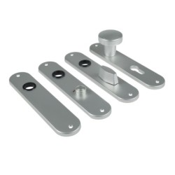AMI Langschild Blind - Aluminium - F1