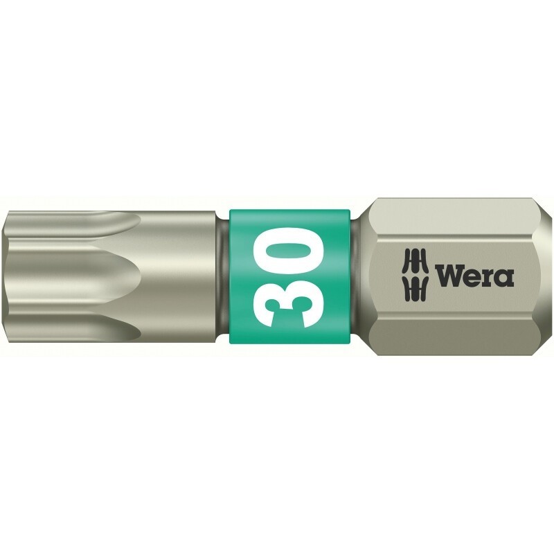 Wera 3867/1 Ts Torx Bit - Rvs - Tx30 Wera 3867/1 Ts Torx Bit - Rvs - Tx30