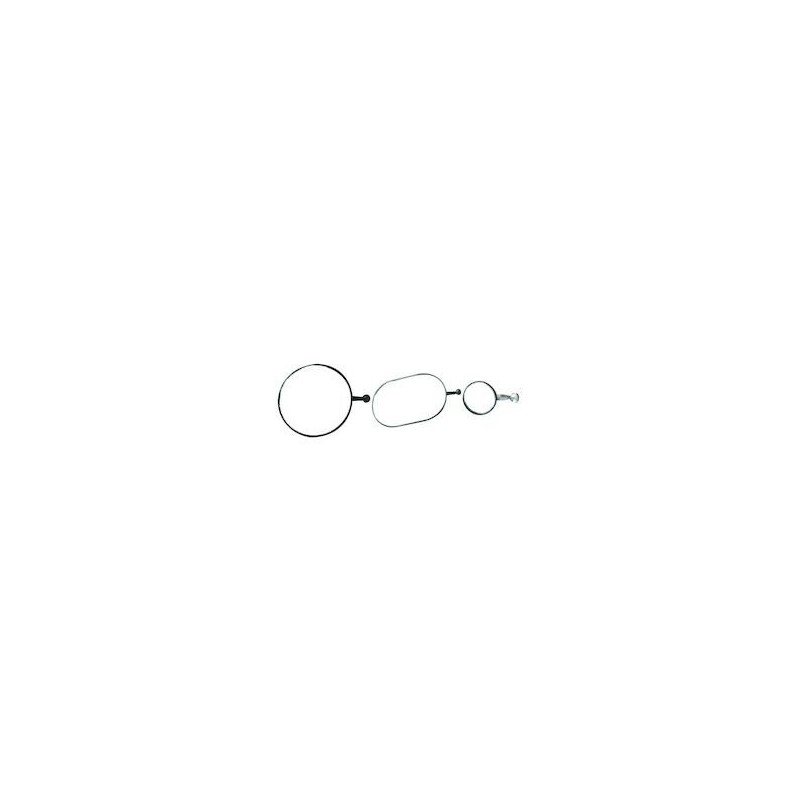 Weldsafe Lasspiegel Los 70x80x1.5mm