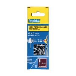 Rapid High Performance Blindklinknagels 4x18mm - Met Boor