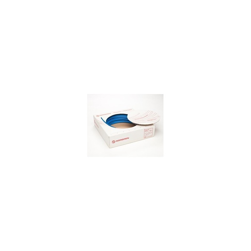 Pneu-Slang Pu Blauw 12x8mm (25M)