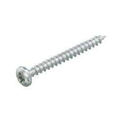 Hoenderdaal Spaanplaatschroef - Cilinderkop - 3x20mm - Verzinkt - Pzd 1 - 100 Stuk