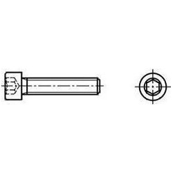 Inbusbout Din912 12.9 Ck M10x20mm Zwart - 100 stuks