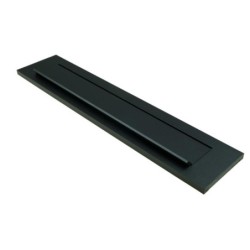 Ami Briefplaat Met Valklep - Deurdikte 38-42mm - Zwart