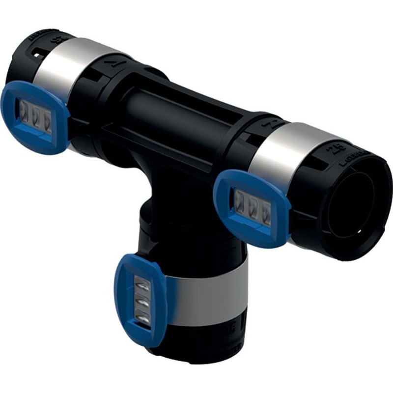 Geberit Flowfit T-Koppeling Gelijkvormig - 16x16x16mm