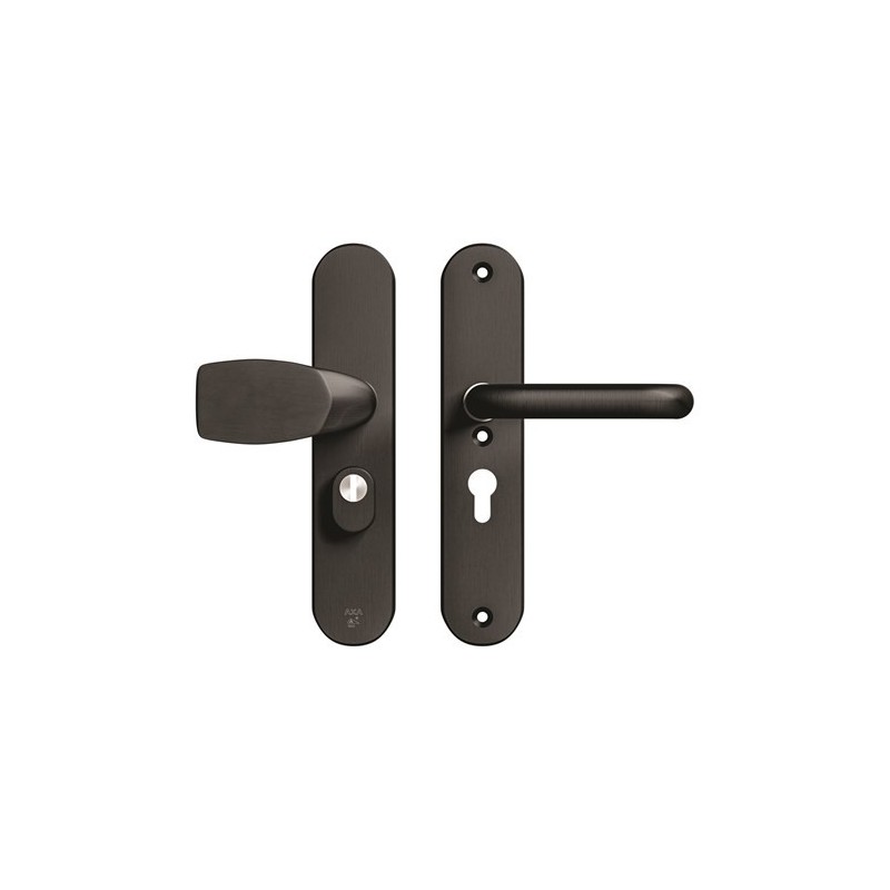 AXA Veiligheidsbeslag Oval Plus kruk Wing+U PC55 anti-kerntrek zwart