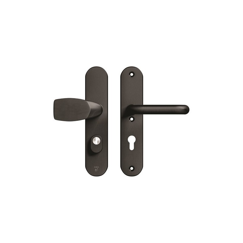 AXA Veiligheidsbeslag Oval Plus kruk Wing+U PC72 anti-kerntrek zwart