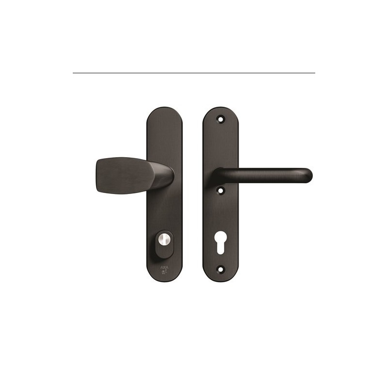 AXA Veiligheidsbeslag Oval Plus kruk Wing+U PC92 anti-kerntrek zwart