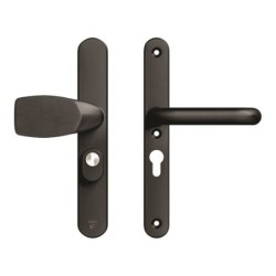 AXA Veiligheidsbeslag Oval Plus smal kruk Wing+U PC55 anti-kerntrek zwart